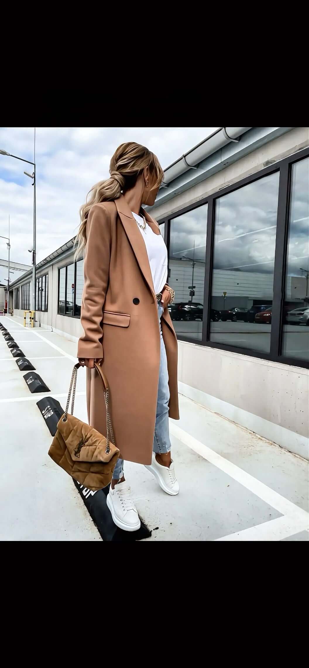 Cappotto elegante doppiopetto – BellaViva Boutique