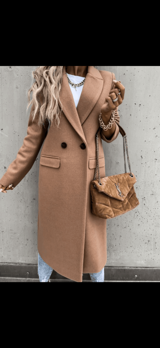 Cappotto elegante doppiopetto – BellaViva Boutique