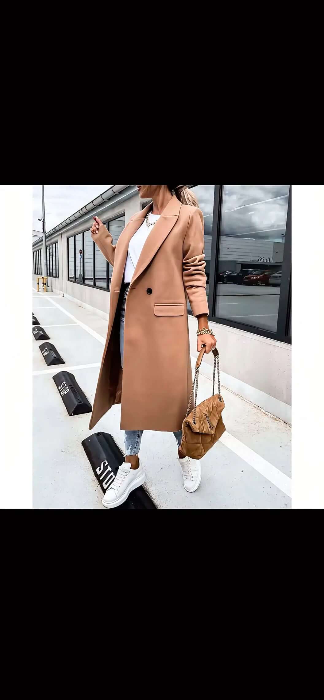 Cappotto elegante doppiopetto – BellaViva Boutique