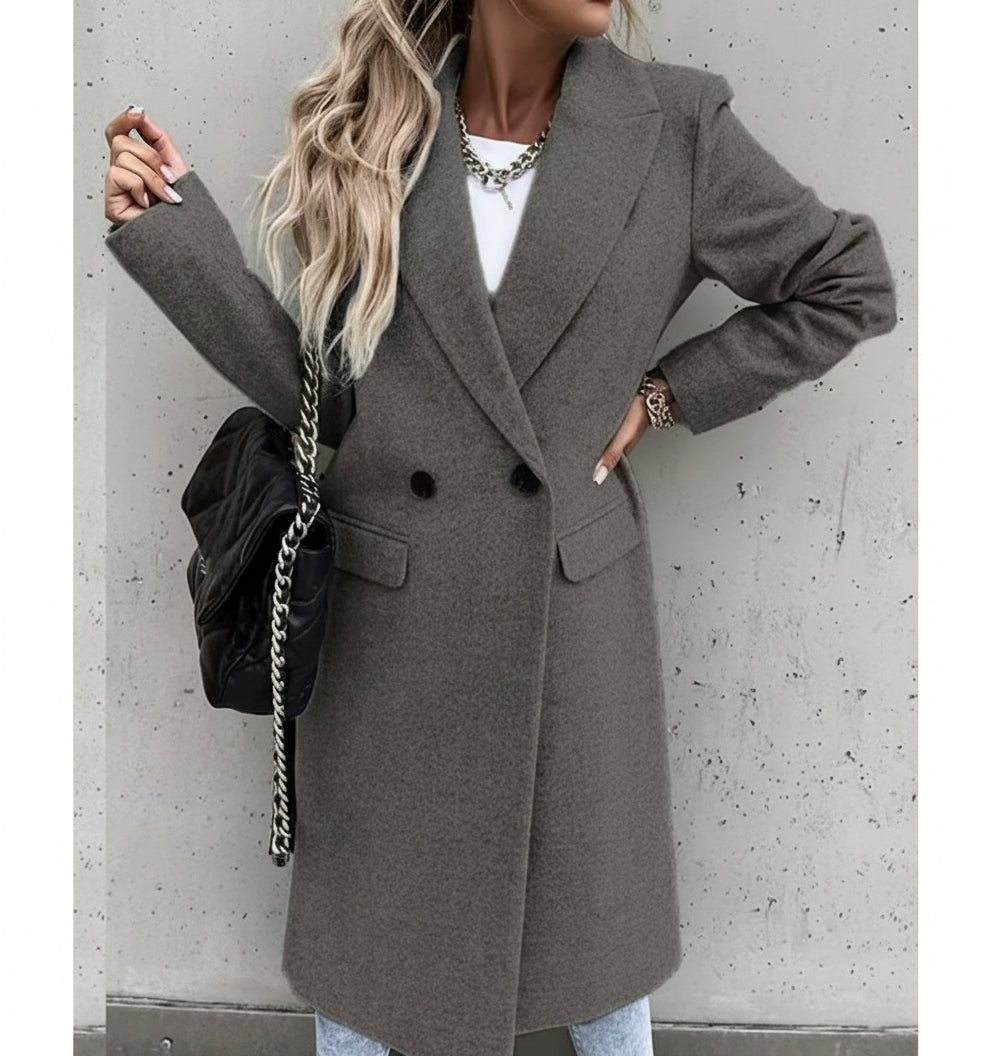 Cappotto elegante doppiopetto – BellaViva Boutique