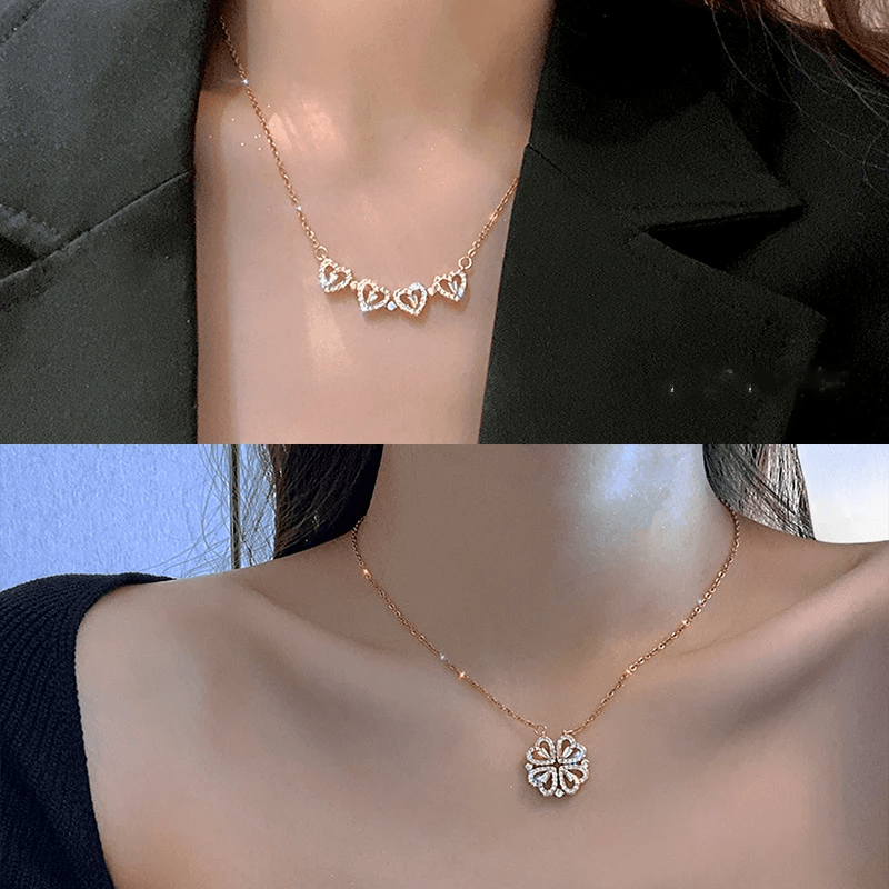 Collana Magnetica Quadrifoglio 2-in-1 | BellaViva®