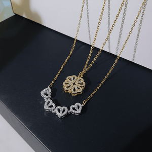 Collana Magnetica Quadrifoglio 2-in-1 | BellaViva®